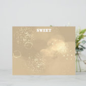 Romantic glitter pink art (Stehend Vorderseite)