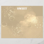 Romantic glitter pink art (Vorderseite)