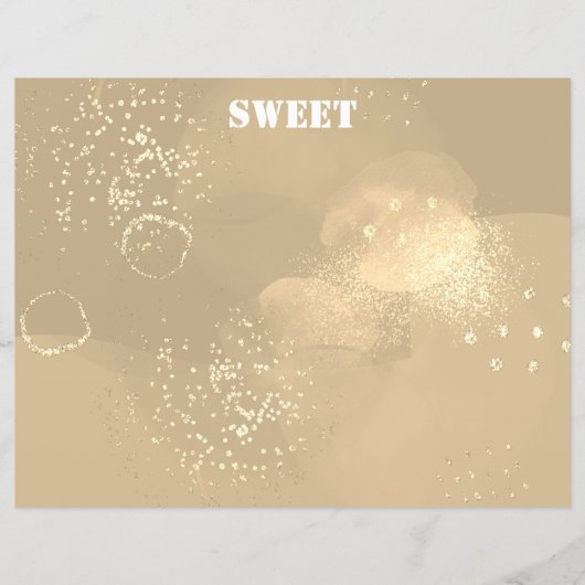 Romantic glitter pink art (Vorderseite)