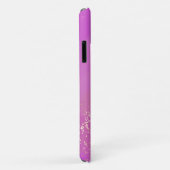 Romantic glitter pink art Case-Mate iPhone hülle (Hinten/Rechts)