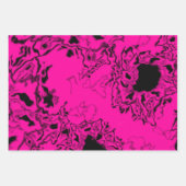 Romantic glitter pink art geschenkpapier set (Vorderseite 2)