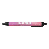 Romantic glitter pink art kugelschreiber (Unterseite)