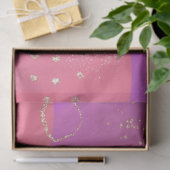Romantic glitter pink art seidenpapier (Geschenk)