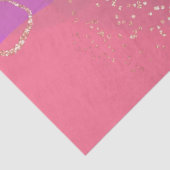 Romantic glitter pink art seidenpapier (Detail)