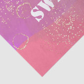 Romantic glitter pink art seidenpapier (Ausschnitt)