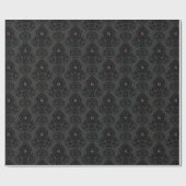 Romantic Goth Valentine Geschenkpapier (Flach)
