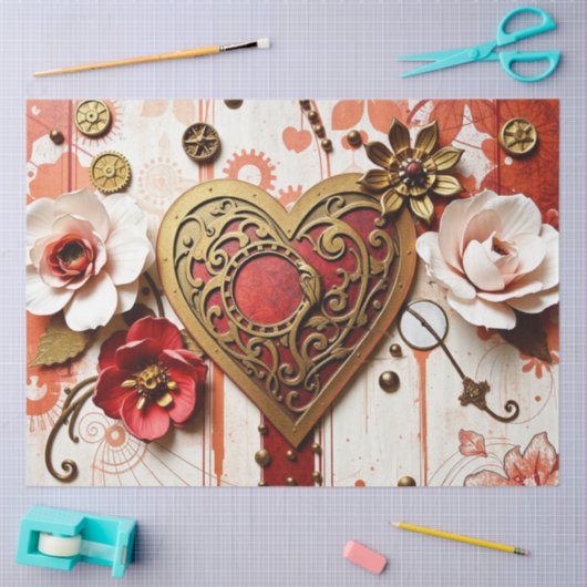 Romantic Gothic Tissue Paper Seidenpapier (Basteln)