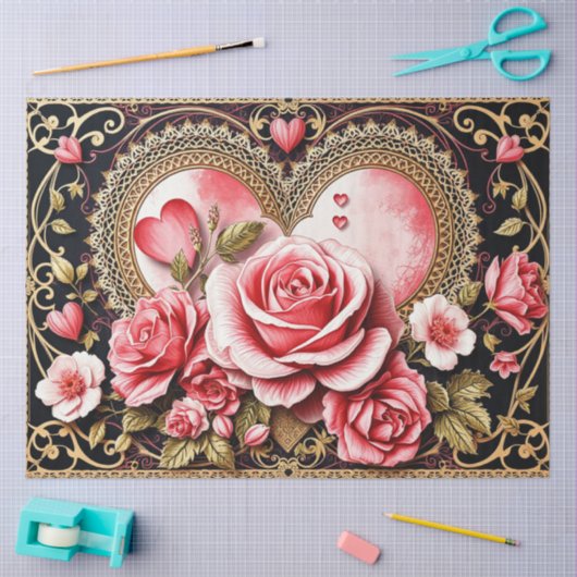 Romantic Gothic Tissue Paper Seidenpapier (Basteln)