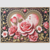 Romantic Gothic Tissue Paper Seidenpapier (Vorderseite)
