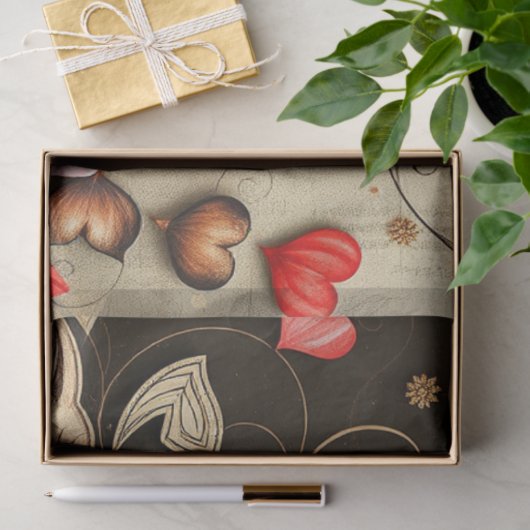 Romantic Gothic Tissue Paper Seidenpapier (Geschenk)