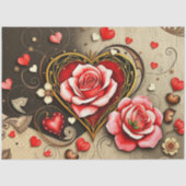 Romantic Gothic Tissue Paper Seidenpapier (Vorderseite)