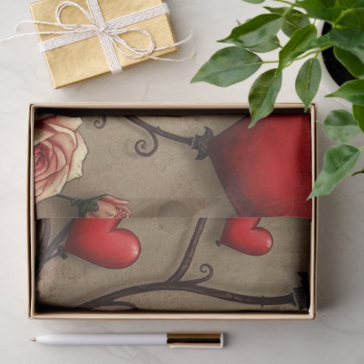 Romantic Gothic Tissue Paper Seidenpapier (Geschenk)