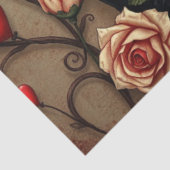 Romantic Gothic Tissue Paper Seidenpapier (Ausschnitt)