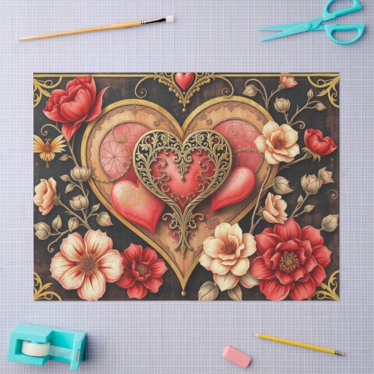 Romantic Gothic Tissue Paper Seidenpapier (Basteln)