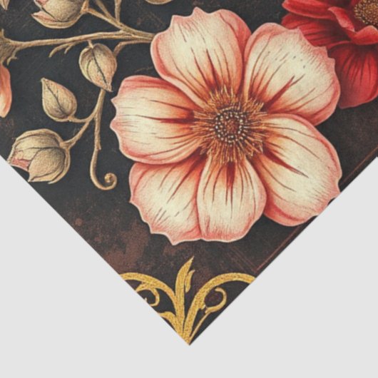 Romantic Gothic Tissue Paper Seidenpapier (Detail)