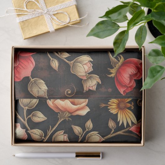 Romantic Gothic Tissue Paper Seidenpapier (Geschenk)