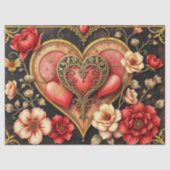 Romantic Gothic Tissue Paper Seidenpapier (Vorderseite)