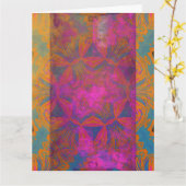 Romantic Harmony in Soft Shades Karte (Gelbe Blume)