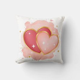 Romantic Heart Pillow design Kissen