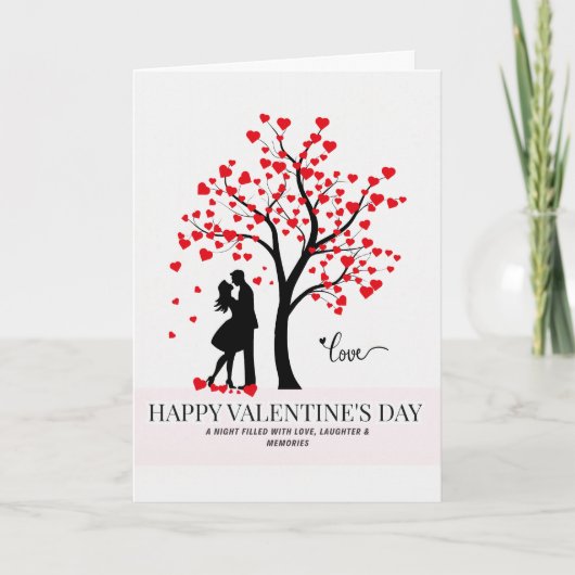 Romantic Hearts Greeting Card Karte (Vorderseite)