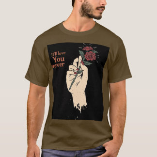 Romantic “I’ll Love You” Graphic T-Shirt – Vintage