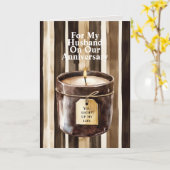 Romantic I Love You Anniversary Blue Motorcycle Karte (Gelbe Blume)