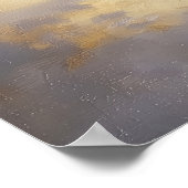 Romantic Ice Skating Couple Christmas Wall Art Poster (Ecke)