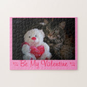 Romantic Kitty Valenpuzzle Puzzle (Horizontal)