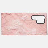 Romantic Lace Pink Floral & Pearl Phone Case Samsung Galaxy Hülle (Rückseite (Horizontal))