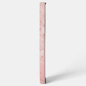 Romantic Lace Pink Floral & Pearl Phone Case Samsung Galaxy Hülle (Linke Seite)