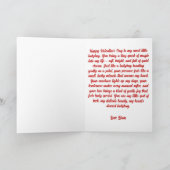 Romantic Ladybugs in Flight Karte (Innenseite)