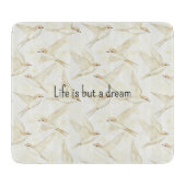 Romantic life is but a dream birds   schneidebrett (Vorderseite)