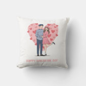 Romantic Love Cushion | Valentine Gift for Couples Kissen (Vorderseite)