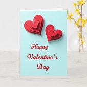 Romantic Love Paper Layers Card Karte (Gelbe Blume)