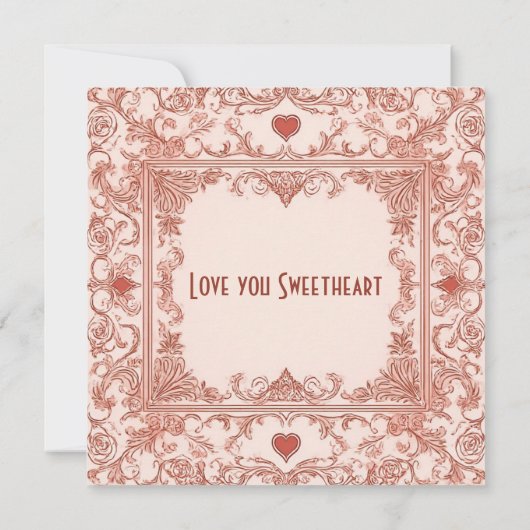 Romantic Love Quote Rustic Distressed Shabby Chic (Rückseite)