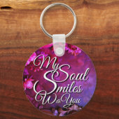 Romantic Love Quotes Valentine's Schlüsselanhänger (Vorderseite)