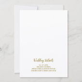 Romantic Mediterranean Glitter Bouquet Bridesmaid  (Rückseite)