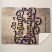 "Romantic Memories Linger" Sherpadecke (Vorderseite (Horizontal))