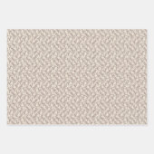 Romantic moody plum purple floral wedding shower geschenkpapier set (Vorderseite 2)