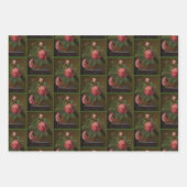 Romantic Old English Roses Geschenkpapier Set (Vorderseite 3)