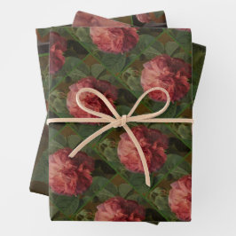 Romantic Old English Roses Geschenkpapier Set