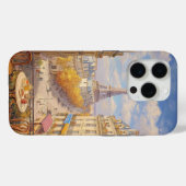 Romantic Parisian Balcony View Oil Painting Case-Mate iPhone Hülle (Rückseite (Horizontal))