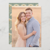 Romantic Photo Einladung (Vorne/Hinten)