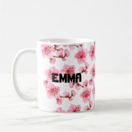 Romantic pink Cherry blosson Kaffeetasse