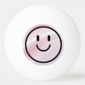 Romantic pink Cherry blosson Tischtennisball (Rückseite)