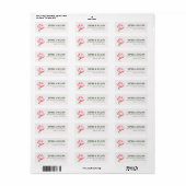 Romantic Pink Floral Minimalist (Vorne)