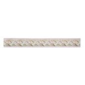 Romantic Pink Floral Satinband (Vorderseite)