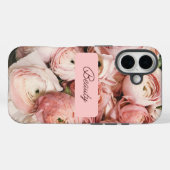 Romantic Pink  Peony iPhone 16 / iPad case (Rückseite (Horizontal))