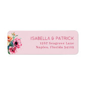 Romantic Pink Watercolor Floral (Vorne)
