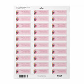 Romantic Pink Watercolor Floral (Vorne)